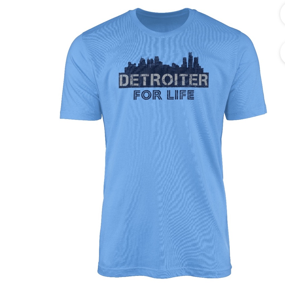 Detroiter for  life short sleeve T shirt